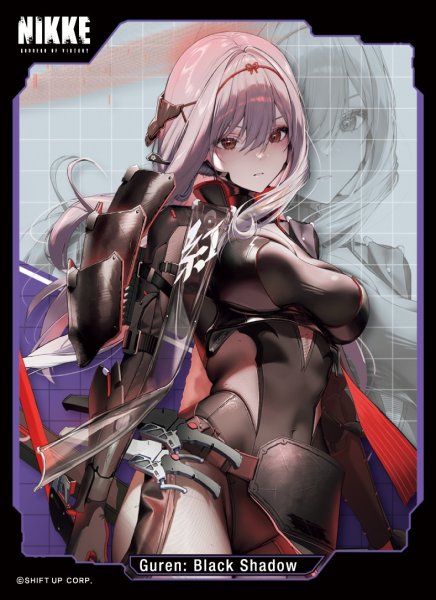 画像1: 【スリーブ】きゃらスリーブコレクションMT2058 勝利の女神:NIKKE 「紅蓮：ブラックシャドウ」 [3/14] (1)