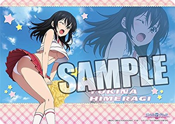 画像1: 【プレイマット】キャラクター万能ラバーマット ストライク・ザ・ブラッドII『姫柊 雪菜』 (1)