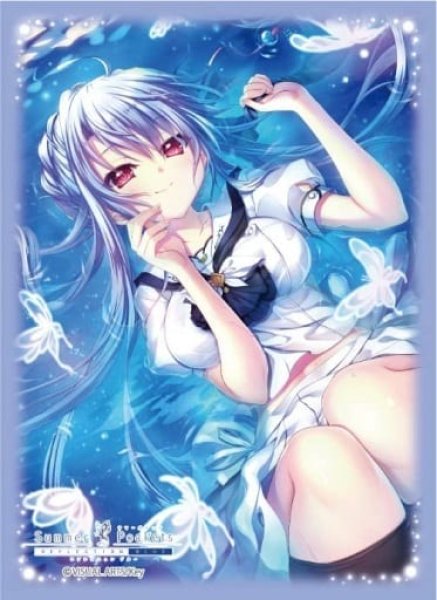 画像1: 【スリーブ】ブロッコリーキャラクタースリーブ Summer Pockets REFLECTION BLUE『空門 蒼』七影蝶Ver.【80枚入り】 (1)