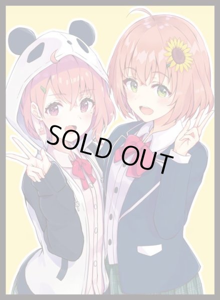 画像1: 【スリーブ】にじさんじ『笹木 咲＆本間 ひまわり』【60枚入り】 (1)