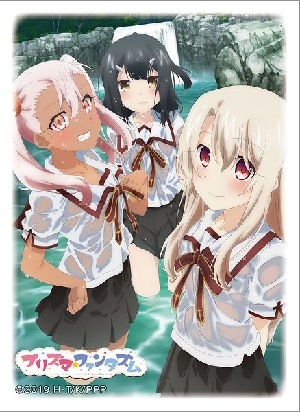 画像1: 【スリーブ】 Fate/kaleid liner Prisma☆Illya プリズマ☆ファンタズム『イリヤ＆美遊＆クロエ／制服』【65枚入り】 (1)