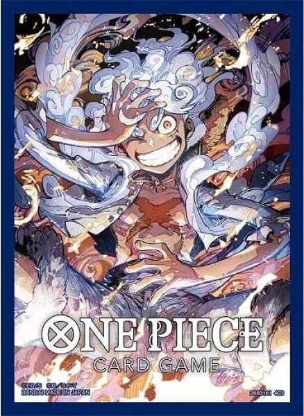 画像1: 【スリーブ】ONE PIECEカードゲーム オフィシャルカードスリーブ4『モンキー・D・ルフィ』【70枚入り】 (1)