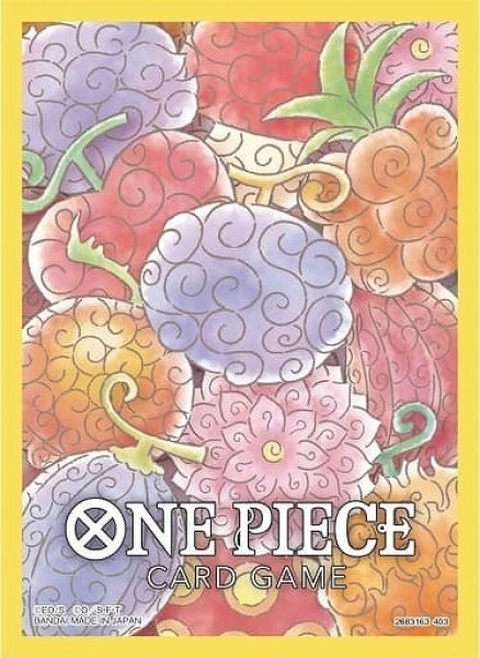 【スリーブ】ONE PIECEカードゲーム オフィシャルカードスリーブ4『悪魔の実』【70枚入り】