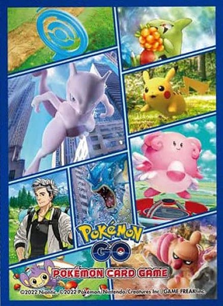 画像1: 【ポケカサプライ】[スリーブ]デッキシールド 『Pokemon GO』【64枚入り】 (1)