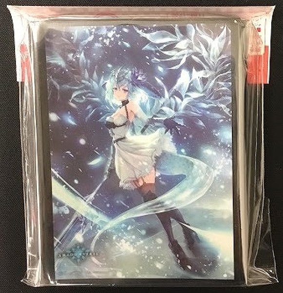 画像1: 【スリーブ】きゃらスリーブコレクションマットシリーズ　銀氷の吹雪 　No.MT1322【65枚入り】 (1)