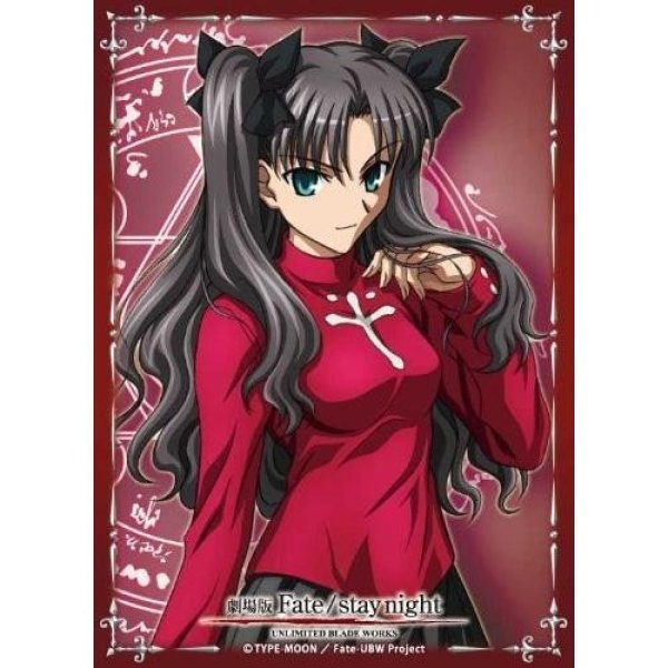 画像1: 【スリーブ】キャラクタースリーブコレクション 劇場版Fate/stay night UNLIMITED BLADE WORKS『遠坂 凛』【60枚入り】 (1)