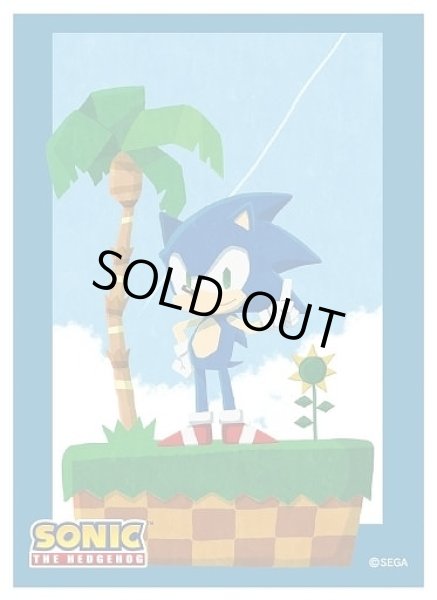 画像1: 【スリーブ】キャラクタースリーブ ソニック・ザ・ヘッジホッグ 『Paper Cut Art』ソニック(EN-1269)【65枚入り】 (1)