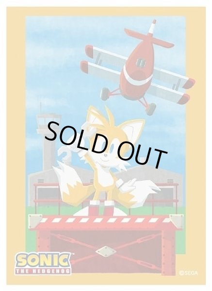 画像1: 【スリーブ】キャラクタースリーブ ソニック・ザ・ヘッジホッグ 『Paper Cut Art』テイルス(EN-1270)【65枚入り】 (1)