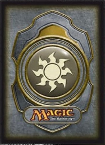 画像1: 《外装無し・内装未開封》【スリーブ】Ultra PRO Official Magic： The Gathering Deck Protectors Mana-3 『White』【40枚入り】 (1)