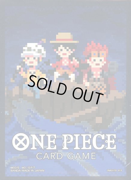 画像1: 【スリーブ】ONE PIECEカードゲーム オフィシャルカードスリーブ6『三船長(ドット)』【70枚入り】 (1)