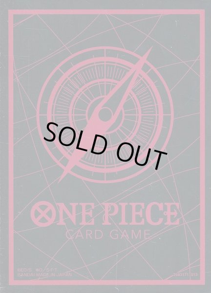 画像1: 【スリーブ】ONE PIECEカードゲーム オフィシャルカードスリーブ6『スタンダードブラック＆ピンク』【70枚入り】 (1)