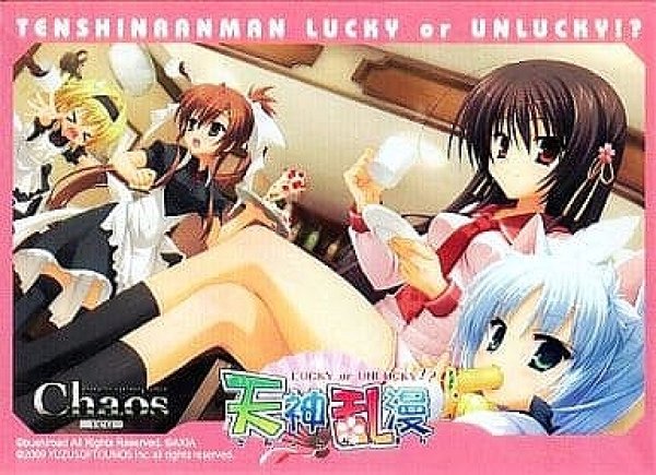 画像1: 【スリーブ】 『天神乱漫 LUCKY or UNLUCKY!? ＆ のーぶる☆わーくす』【5枚入り】 (1)