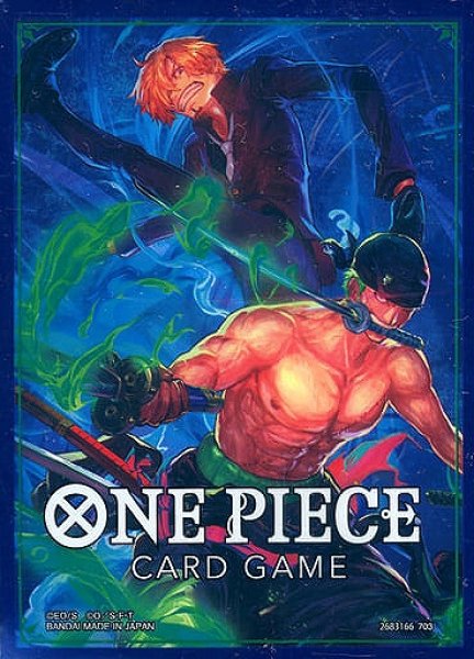 画像1: 【スリーブ】ONE PIECEカードゲーム オフィシャルカードスリーブ5『ゾロ＆サンジ』【70枚入り】 (1)