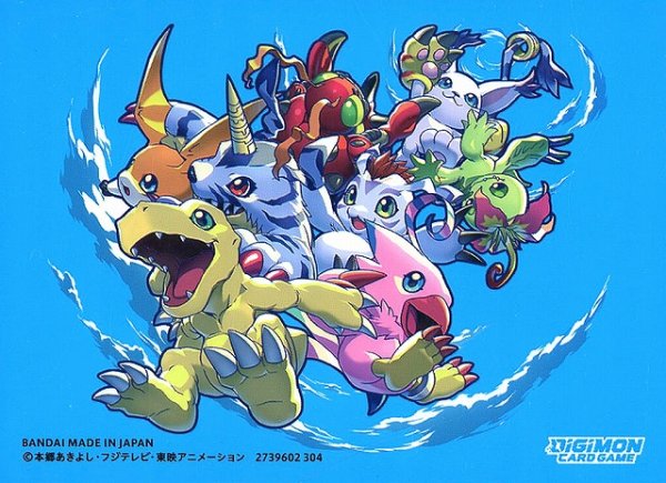 画像1: 【スリーブ】デジモンカードゲーム オフィシャルカードスリーブ2024 Ver.2.0『冒険の仲間たち』【60枚入り】 (1)