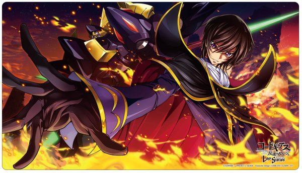 画像1: 【プレイマット】ラバーデスクマットコレクション コードギアス 反逆のルルーシュ ロストストーリーズ『ルルーシュ』 (1)