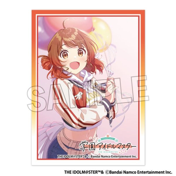 画像1: 【スリーブ】イラストスリーブNT 学園アイドルマスター アイドル、はじめっ! 花海佑芽 (1)