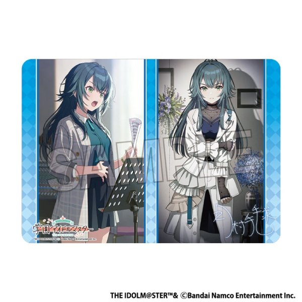画像1: 【プレイマット】イラストプレイマットNT 学園アイドルマスター 一匹狼 月村手毬 (1)