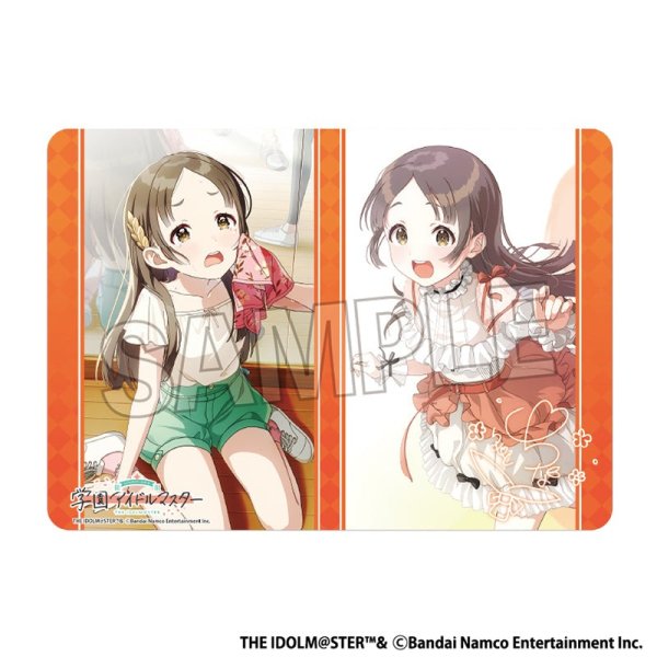画像1: 【プレイマット】イラストプレイマットNT 学園アイドルマスター 胸を張って一歩ずつ 倉本千奈 (1)