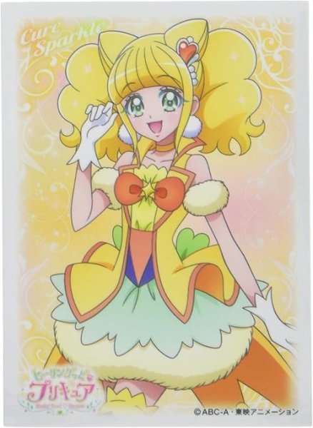 画像1: 【スリーブ】エンスカイ キャラクタースリーブ ヒーリングっど?プリキュア キュアスパークル(EN-951)【65枚入り】 (1)
