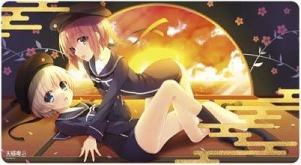 画像1: 《外装破れあり》【プレイマット】艦隊これくしょん -艦これ-『Z1＆Z3』 (1)