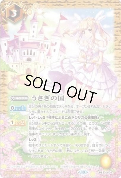 画像1: 【BS】うさぎの国【-】〈10〉PB33-004　　(AT) (1)