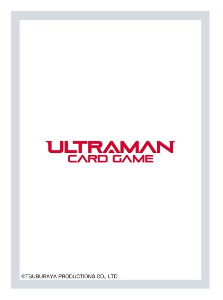 画像1: 【スリーブ】ウルトラマン カードゲーム オフィシャルカードスリーブ(white) (1)