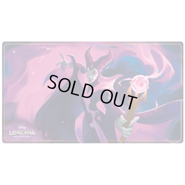 画像1: 【プレイマット】ディズニー・ロルカナ・TCG 日本語版 公式プレイマット「マレフィセント 竜視眈々」 [1/25] (1)