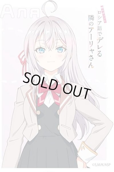 画像1: 【スリーブ】 キャラクタースリーブ『時々ボソッとロシア語でデレる隣のアーリャさん』アリサ・ミハイロヴナ・九条 (EN-1363) 【65枚入り】 (1)