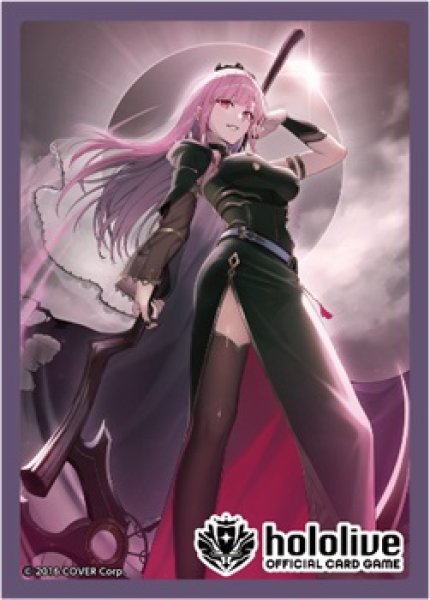 画像1: 【スリーブ】ホロライブ hololive OFFICIAL CARD GAME オフィシャルホロカスリーブ Vol.8『森カリオペ』[2/28] (1)