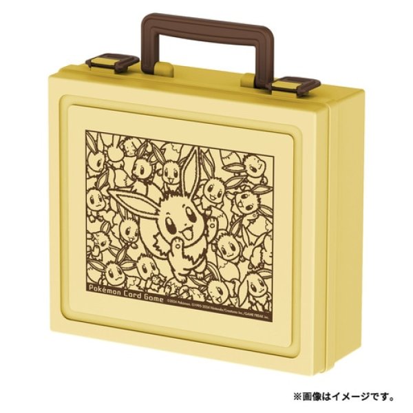 画像1: 【ポケカサプライ】[キャリングケース]ポケモンカードゲーム キャリングケース イーブイ大集合 (1)