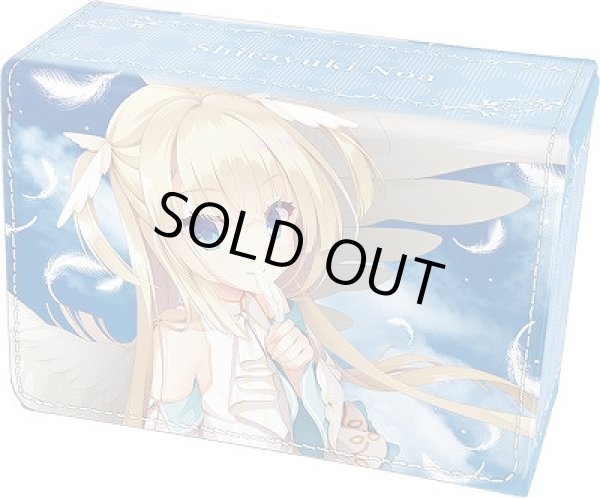 画像1: 【デッキケース】合皮製デッキケースW 天使☆騒々 RE-BOOT!『白雪乃愛』 (1)