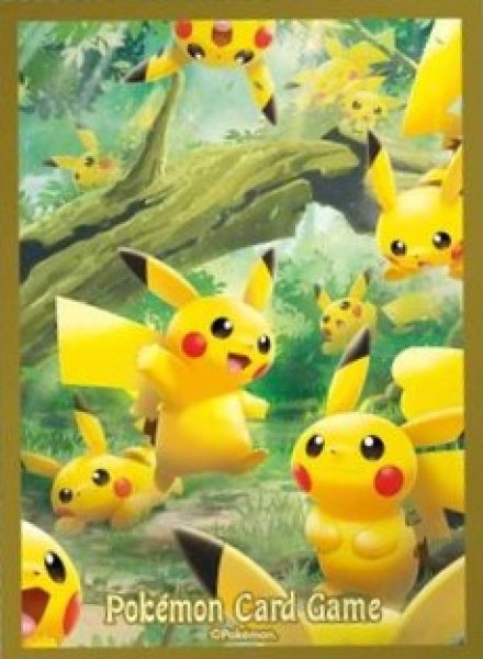 ポケカサプライ】[スリーブ]デッキシールド『ピカチュウの森 ver