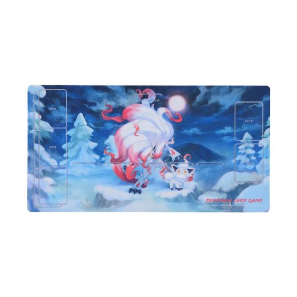 画像1: 【外装凹み】【ポケカサプライ】[プレイマット]ラバープレイマット『ヒスイゾロア＆ヒスイゾロアーク』 (1)