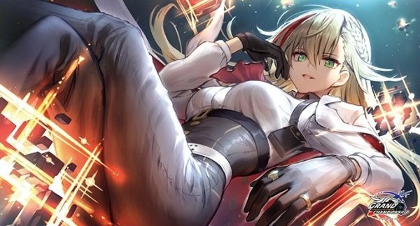 画像1: 【プレイマット】Shadowverse EVOLVE（シャドウバース エボルヴ）公式ラバーマットエクストラVol.14『宿命の弾丸 応援イラスト』 (1)