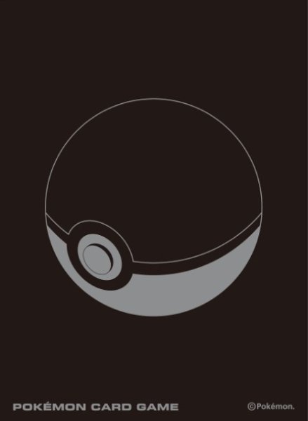 画像1: 【ポケカサプライ】[スリーブ]デッキシールド 『モンスターボール』【64枚入り】 (1)