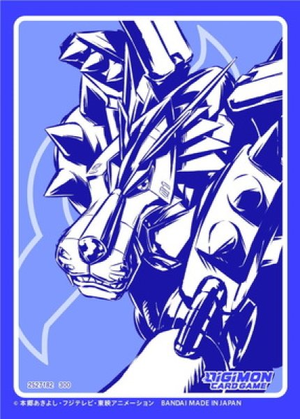 画像1: 《外装傷あり》【スリーブ】デジモンカードゲームオフィシャルカードスリーブ『メタルガルルモン』【60枚入り】 (1)