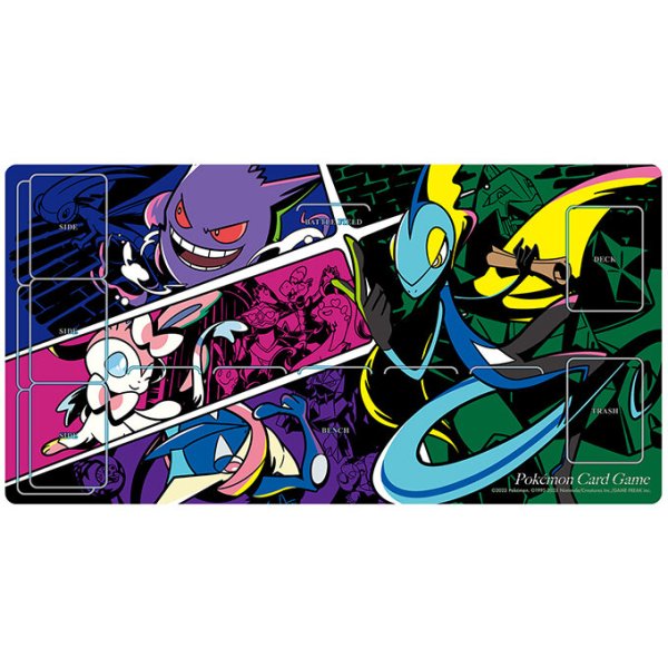 画像1: 【ポケカサプライ】[プレイマット]ラバープレイマット『Midnight Agent -the cinema-』 (1)