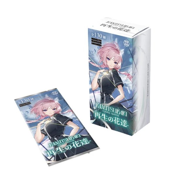 画像1: 【予約】[新品ボックス]KAMITSUBAKI CARD GAME[神椿TCG] ブースターパック第3弾 「再生の花達」(1BOX=15パック) [7/11] (1)