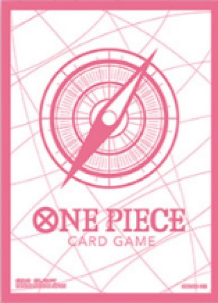 画像1: 《外装汚れ》【スリーブ】ONE PIECEカードゲーム オフィシャルカードスリーブ2『スタンダードピンク』【70枚入り】 (1)