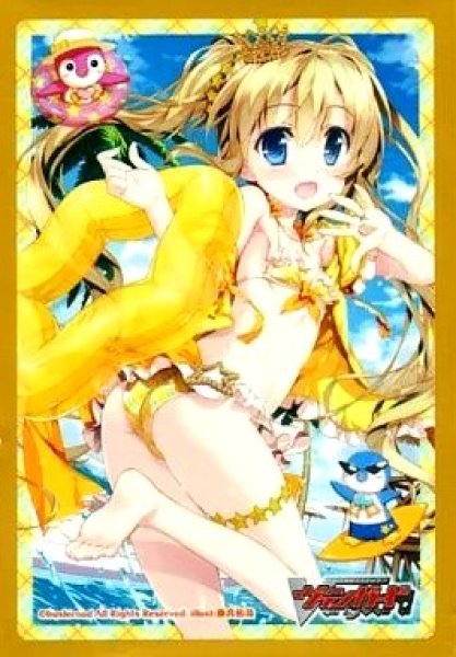 画像1: 【スリーブ】[単品] プラネットアイドル パシフィカ スリーブ(60枚) 「カードファイト!!ヴァンガード スリーブ＆デッキホルダーセット 『プラネットアイドル パシフィカ』」 同梱品【ミニサイズ】 (1)