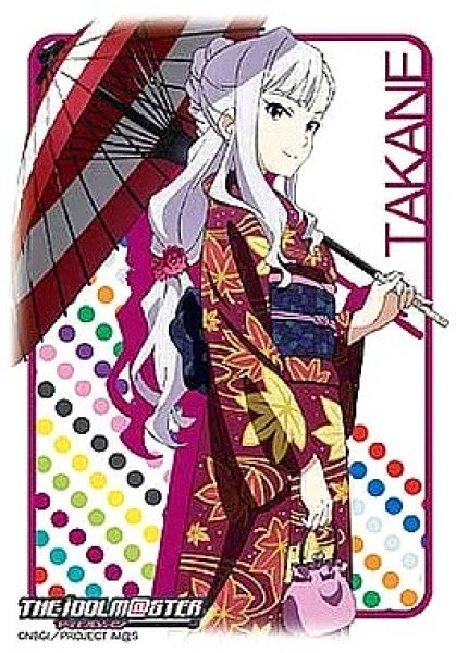 画像1: 《外装汚れ》【スリーブ】ブシロードスリーブコレクション ハイグレード Vol.384 アニメ アイドルマスター『四条 貴音』【60枚入り】 (1)