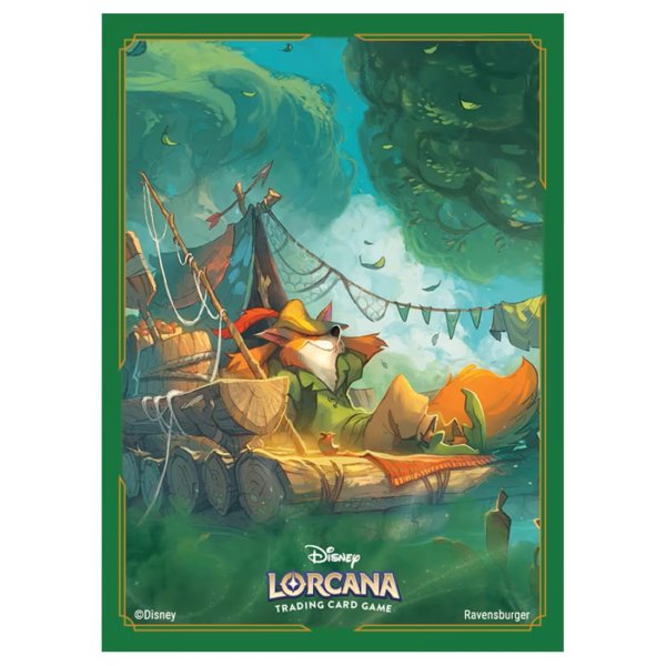 画像1: 【スリーブ】ディズニー・ロルカナ・TCG 日本語版 公式カードスリーブ「ロビン・フッド 明日の義賊」 [5/17] (1)