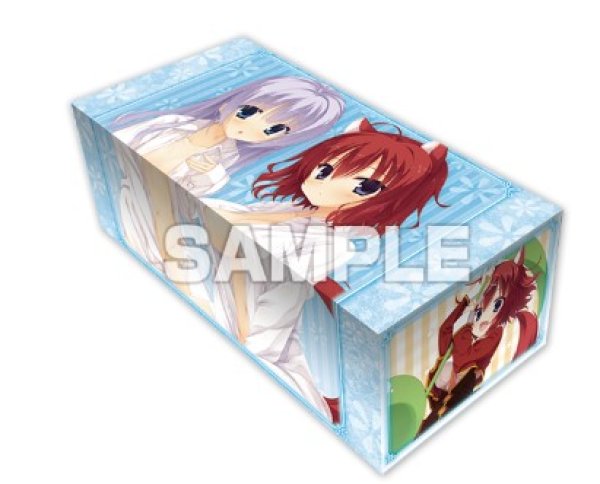 画像1: 【ストレイジ】ブロッコリートレカアイテムくじOnline　カードボックス 天色＊アイルノーツ「愛莉＆真咲」 (1)
