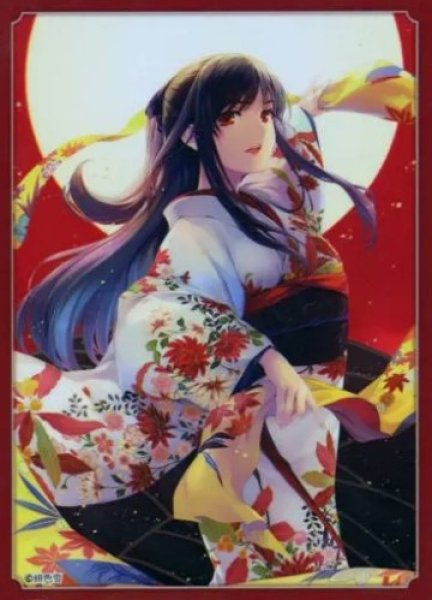 画像1: 【スリーブ】緋色雪『芒に月』 キャラクタースリーブEX 「ブロッコリートレカアイテムくじEX 『神絵祭』」 E-1賞【60枚入り】 (1)