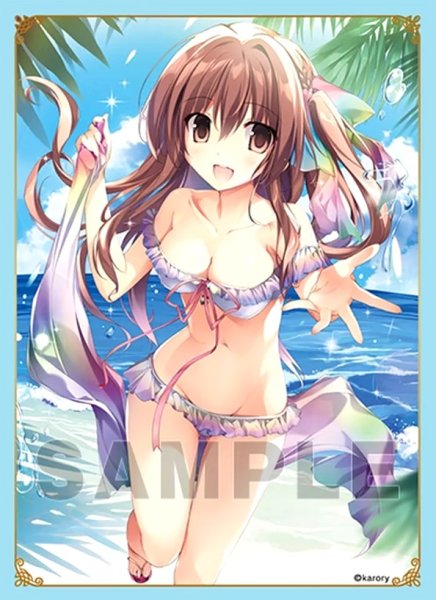 画像1: 【スリーブ】karory『SUMMER RAINBOW』 キャラクタースリーブEX 「ブロッコリートレカアイテムくじEX 『神絵祭』第2弾」 E-4賞【60枚入り】 (1)
