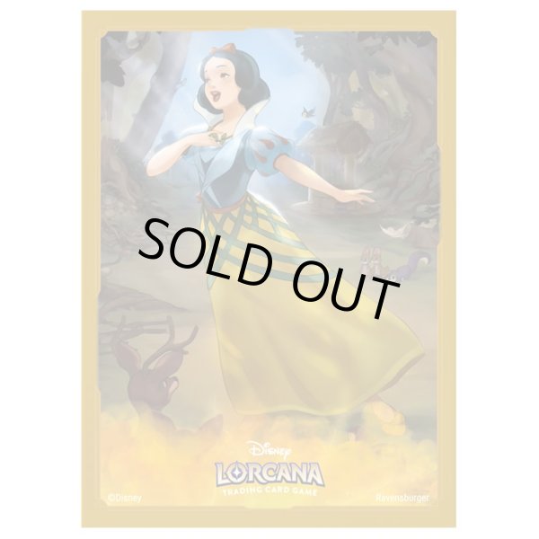 画像1: 【スリーブ】ディズニー・ロルカナ・TCG日本語版 公式カードスリーブ「白雪姫 井戸に願いを」 [7/12] (1)