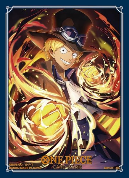 画像1: 【スリーブ】ONE PIECEカードゲーム オフィシャルカードスリーブ12『サボ』【70枚入り】 (1)