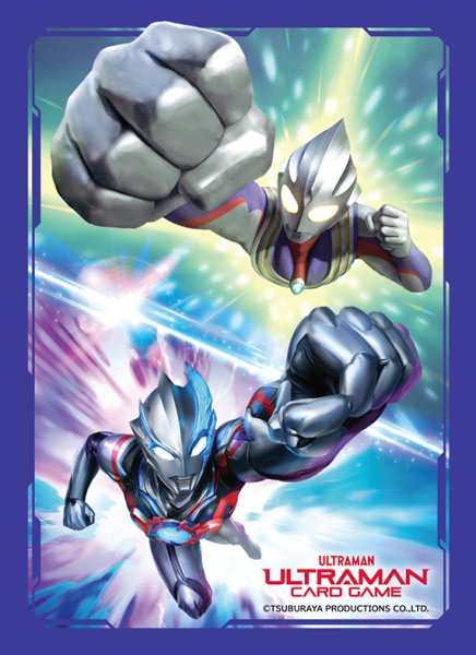 画像1: 【UCG】[UD01同梱スリーブ]ウルトラマンティガ&ウルトラマンブレーザー[70枚入り] (1)
