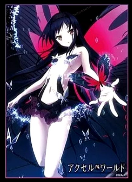 画像1: 【スリーブ】ブシロードスリーブコレクション ハイグレード Vol.371 アクセル・ワールド『黒雪姫(学内アバター)』【60枚入り】 (1)