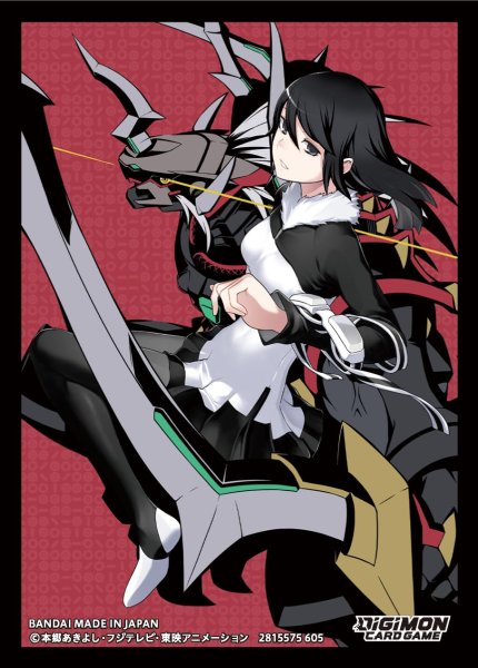 画像1: 【スリーブ】デジモンカードゲーム オフィシャルカードスリーブ 02 神代悠子 [2601/17] (1)